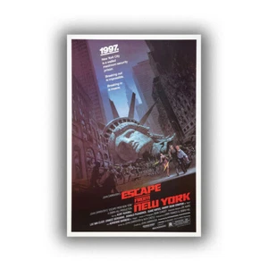 Póster de película clásica Escape From New York arte lienzo impresión HD decoración de pared del hogar - Imagen 1 de 5
