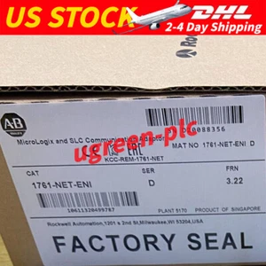 1761-NET-ENI New Factory Sealed Allen-Bradley Free Shipping - Picture 1 of 3