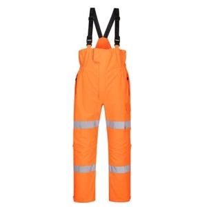 Extreme  Waterproof Hi-Vis Bib & Brace Waterproof Breathable Safety S593 - Picture 1 of 3