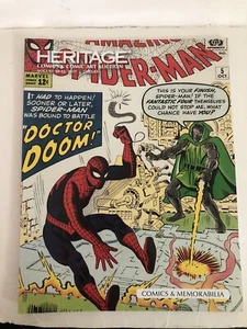 Heritage Comics & Comic Art Auction Catalog Aug 10-12 2017 Spider-Man Dr. Doom - Picture 1 of 5