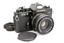 Yashica FX-3 Spiegelreflexkamera 35 mm + Yashica ML 50 mm f/2 Prime Objektiv. *neu gehäutet*