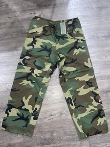 Vintage US Army ECWCS Hose Medium Camo Extended Cold Weather Gore Tex Hose - Bild 1 von 5