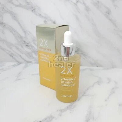 TONYMOLY 2X Vitamin C Toning Ampoule 50ml Brightening Anti-Wrinkle K-Beauty - Image 1 of 4