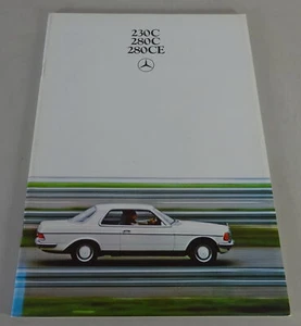 Brochure Mercedes-Benz W123 / C123 Coupe 230 C / 280 C / 280 CE status 01/1977 - Picture 1 of 4