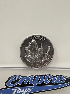 Logray Ewok Shaman Collectors Coin Last 17 ORIGINAL Star Wars POTF 1984 Kenner - Image 1 of 2