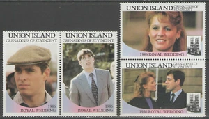 SAINT VINCENT: Union Island **, SET mit 2 Sorten "ohne Gesicht" ! - Bild 1 von 1