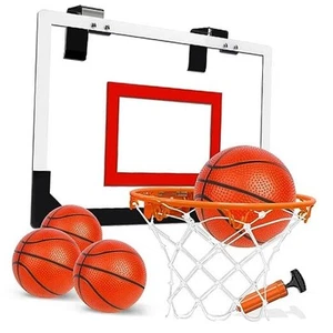Basketball Hoop Indoor for Kids Over The Door Office Basketballhoop for Teens - Picture 1 of 7