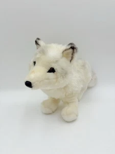 Douglas Arctic Fox Plush Snow Queen White Realistic Wolf Stuffed Toy #1893 - 11” - Picture 1 of 9