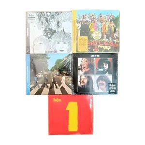 The Beatles CD Bundle x 5 Abbey Road Let It Be 1 Revolver New/Sealed FREE POST - Foto 1 di 11