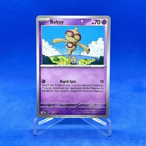 Error* Baltoy 094/197 SV03: Obsidian Flames *Error de impresión de punto blanco* Casi nuevo - Imagen 1 de 3