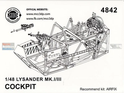 MCC48042 1:48 Mini Craft Collection Lysander Mk.I/II Cockpit (AFX kit) - Image 1 of 4