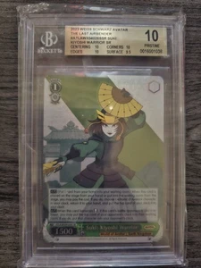Weiss Schwarz 2023 Suki: Kiyoshi Warrior SR Avatar the Last Airbender Bgs 10 - Picture 1 of 2