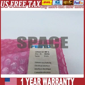 New Festo 18254 CPV10-GE-MP-6 Electrical interface - Picture 1 of 4