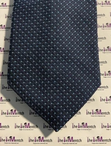 BANANA REPUBLIC Silk Navy Polka Dot Design Tie 3.25”(New Without Tags) - Picture 1 of 3