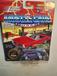 JOHNNY LIGHTNING MUSCLE CAR 1971 PLYMOUTH HEMI CUDA LTDED 13956 NIB 1:64 DIECAST - Picture 1 of 2