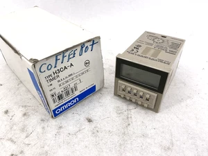 New Omron H3CA-A Timer Module 0.1sec-9990hr 11-Pin 3A 250V 24-240VAC 12-240VDC - Picture 1 of 11