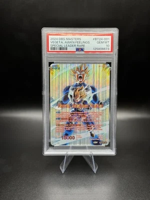 PSA 10 Vegeta, Awakened Feelings SLR BT24-001 - Image 1 of 3
