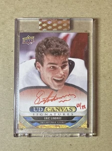 2024-25 UD Clear Cut Hockey Eric Lindros Canvas Red Autograph Card #D /88 Sealed - Bild 1 von 2