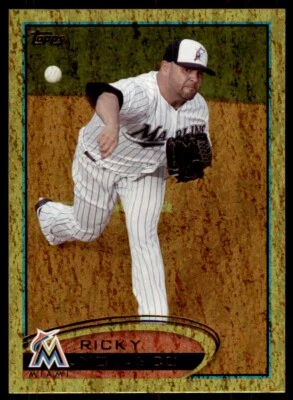 Tarjetas de béisbol 2012 Topps Ricky Nolasco #322 Foto 1 de 2