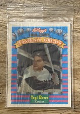 Yogi Berra 1991 Kellogg's Baseball Greats Sealed Wrapper NM/MINT