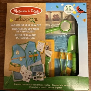 Melissa & Doug Let's Explore Naturalist Weste Spielset NiB - Bild 1 von 2
