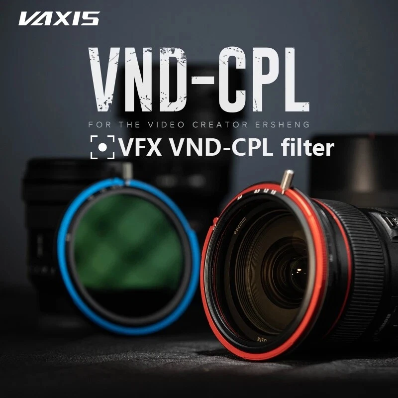 Vaxis VFX VND-CPL 2in1 Filter 0.3-1.5 Stop 0.9-2.1 Stop 77cm 82cm Lens Filter  - Image 1 of 4