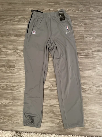 $100 Nike NBA LA Clippers Player Issue Pocketed Pants Size Large Tall Av1688-002 Cover