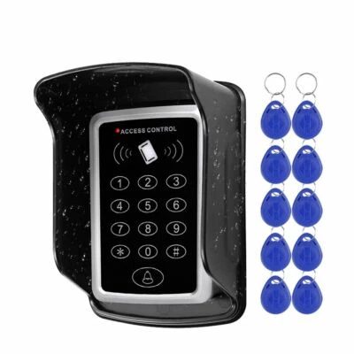 RFID CHINA RFID Keypad Keyboard Access Control Touch System Door Lock 10 Keys Cover Alarm