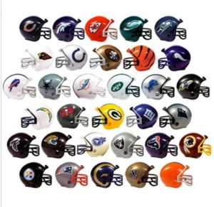 15 CASCOS DE FÚTBOL AMERICANO MINI NFL ALEATORIOS, EQUIPOS COLECCIONABLES envío rápido - Imagen 1 de 3