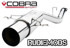 Cobra Sport fits Subaru Impreza Turbo 01-07 Rear Exhaust Box Round Silencer - Picture 1 of 1