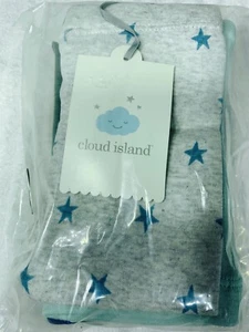 6 pack  0-3 Month Pants New in package Cloud Island Assorted Blue and Green SOFT - Picture 1 of 7
