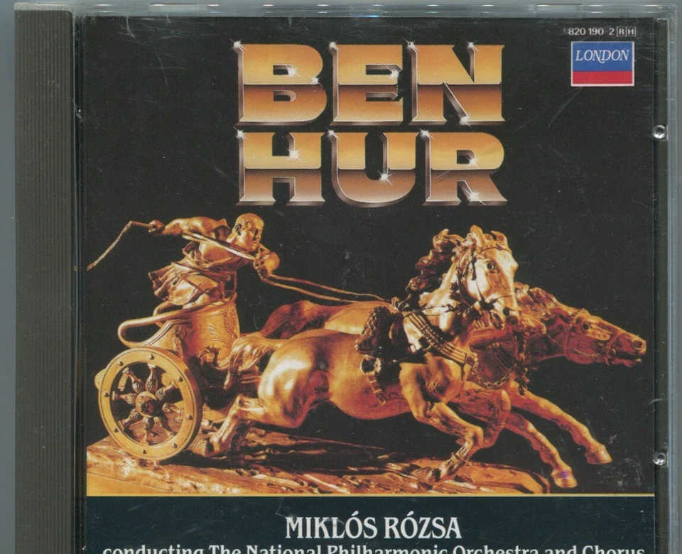 CD Miklos Rozsa: Ben Hur (Decca) 1985 - Bild 1 von 1