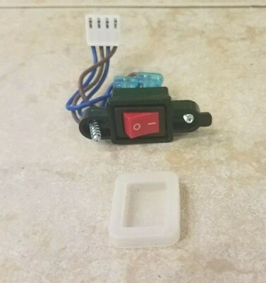 Robot aspirador Samsung Electronics POWERbot R7010 - Interruptor de alimentación con tornillos Foto 1 de 4