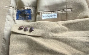 Pendleton Country Traditionals 100% Camel Hair Light Brown Sport Coat Jacket 43R - Picture 1 of 8