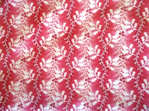 3 YDS SHADES OF PINK FLORAL STRIPE 100% COTTON OOP 2002 - Picture 1 of 3
