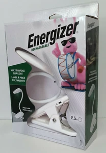 Energizer Rechargeable Multipurpose Clip Light 2.5H Adjustable Modes Brand New - Picture 1 of 6