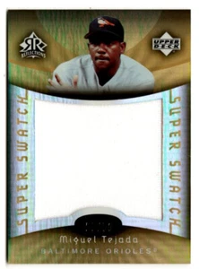 2005 UD Reflections Baseball Super Swatch Miguel Tejada JERSEY ORIOLES 29/50 - Picture 1 of 1
