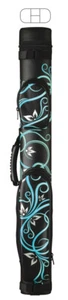 McDermott Cue Case 2x2 Blue Floral 75-0936 - Free Shipping - Picture 1 of 2