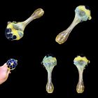 Turtle Shell Silver Fumed Pipe 55 X 225 Glass Pipe Bowl Pipes