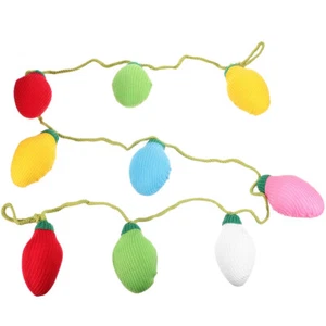 Pom Garland Decorative Lantern Decoration Xmas Ornaments Christmas Photo - Picture 1 of 12