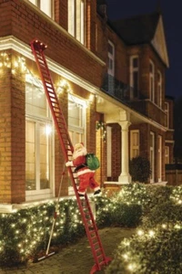 Mr. Christmas® 10' Outdoor Animated Super Climbing Santa BNIB - Picture 1 of 10