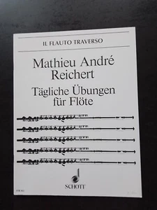 PARTITION - MATHIEU ANDRE REICHERT - Exercices journaliers pour flute - Imagen 1 de 1