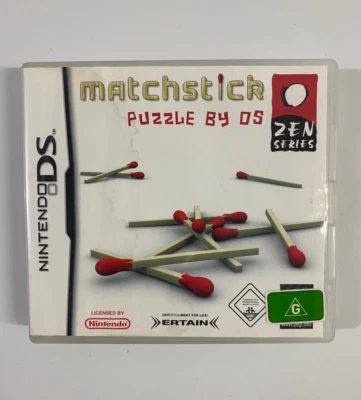 Match Stick - Puzzle By OS - Nintendo DS Game - GC - Rated G - Tested - PAL - Image 1 of 4