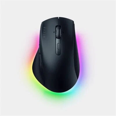 Razer Pro Click V2 Right-Handed Ergonomic Wireless Mouse 9 Button 30000DPI Black - Image 1 of 4
