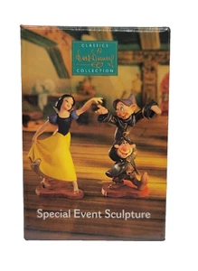 Walt Disney Button Pin 2x3" Special Event Sculpture Snow White & Seven Dwarfs - Picture 1 of 4