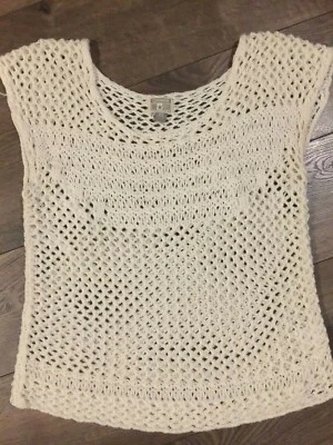 Camisa Converse para mujer blanca con capas talla XS acrílica Foto 1 de 4