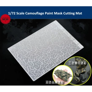 Máscara de pintura de camuflaje alfombra de corte modelo herramienta de construcción para 1/72 AFV modelo AJ0088 - Imagen 1 de 5