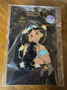 Disney Aladdin Pin Princess Jasmine Floral Collection PALM - New! - Picture 1 of 3