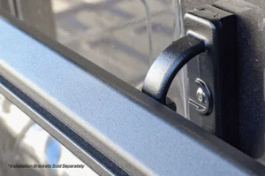 Dee Zee Truck Bed Tie Down Aluminum Black 19-21 Dodge Ram 1500 Pickup DZ97913 - Picture 1 of 7