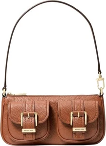 Borsa a tracolla MICHAEL KORS ZOE Pochette in pelle di ciottoli piccola bagaglio. - Foto 1 di 3
